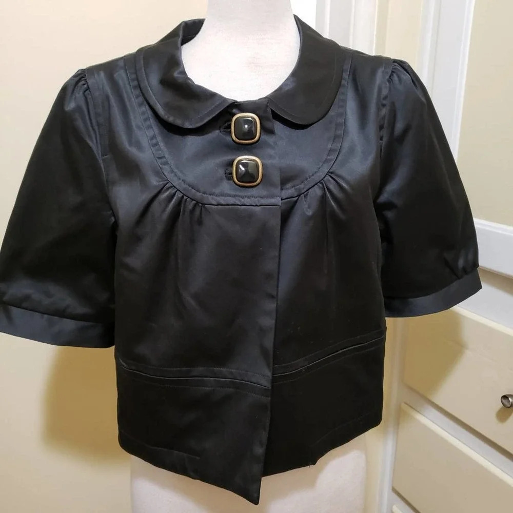 ¤ Formal Half-Jacket • by Apt 9 • Cute Buttons • Petite Large